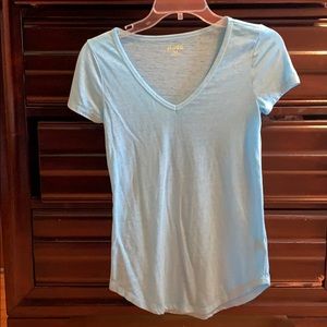 Blue short sleeve shirt